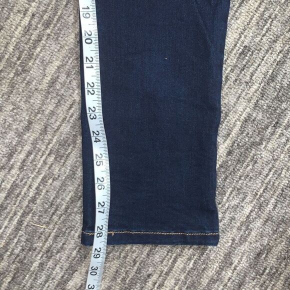 Maurice’s Women’s Small Medium Dark‎ Wash Blue Pullon Pants Jeans Stretch - Picture 6 of 7